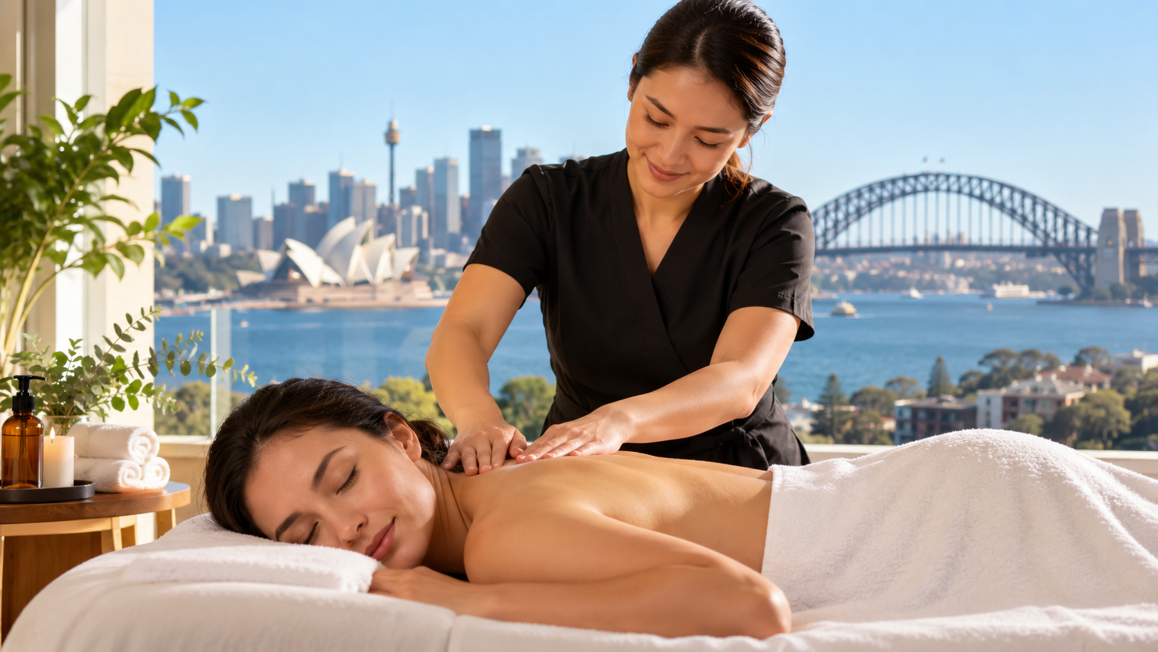 Massage provider offering a professional massage service in Sydney